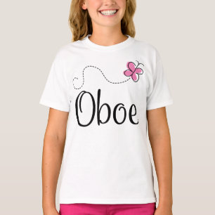 Camiseta Mariposa rosa de Oboe