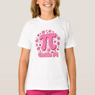 Camiseta Mariposa Rosa Linda "Cutie Pi" Chiste Matemático d