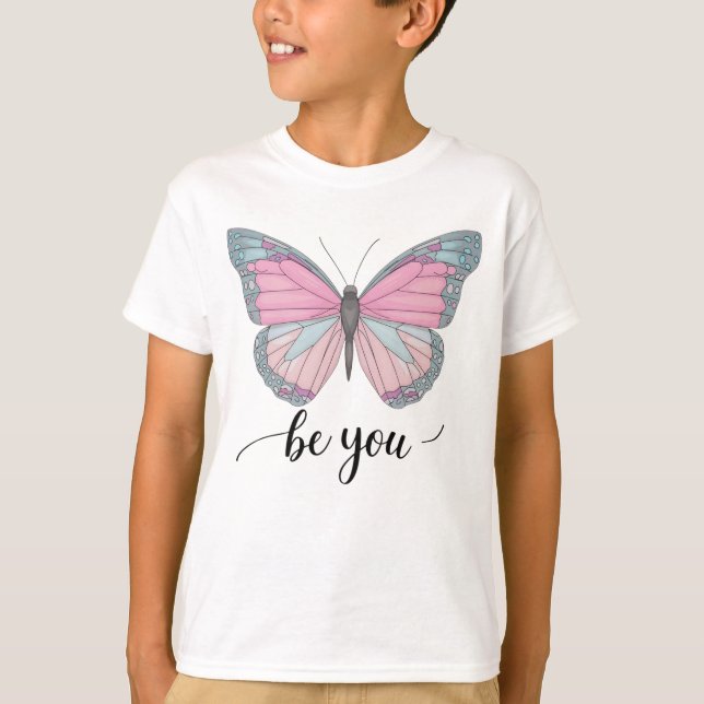 Camiseta Mariposa sé tú (Anverso)