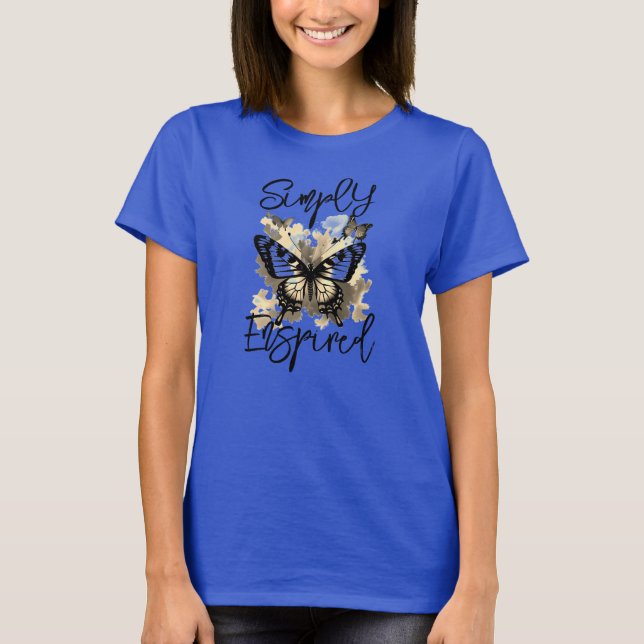 Camiseta Mariposa simplemente encantada (Anverso)