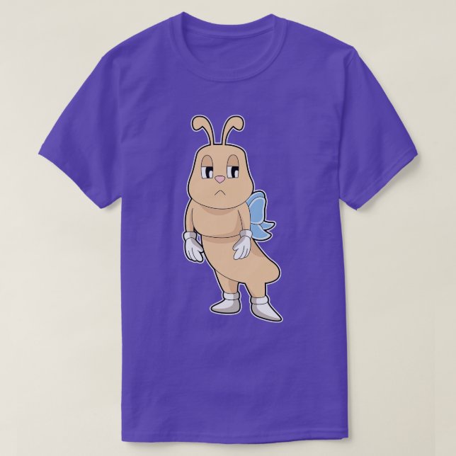 Camiseta Mariposa sin alas (Diseño del anverso)