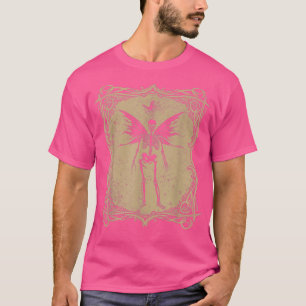 Camiseta Mariposa Skeleton Fairycore Hada Gótica Grunge A