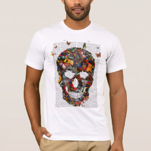 Camiseta Mariposa Skull