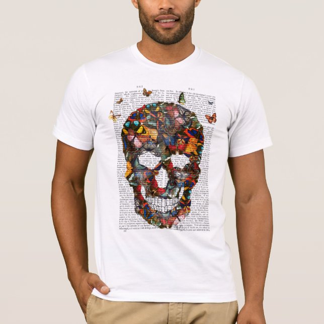 Camiseta Mariposa Skull (Anverso)