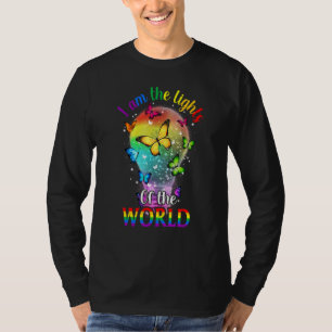 Camiseta Mariposa Soy Las Luces De La Lgbt Mundial 1