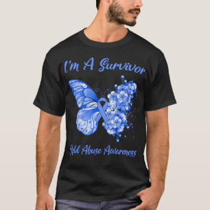 Camiseta Mariposa soy un sobreviviente de la conciencia de 