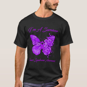 Camiseta Mariposa Soy un sobreviviente de síndrome de Turne