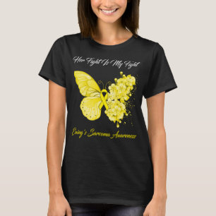 Camiseta Mariposa su lucha es la lucha contra la Sarcoma de