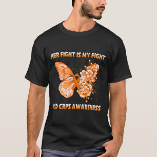 Camiseta Mariposa Su Lucha Es Mi Conciencia De Rsd Crps