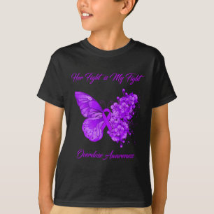 Camiseta Mariposa Su Lucha Es Mi Conciencia Sobre La Sobred