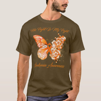 Camiseta Mariposa su lucha es mi lucha contra la leucemia