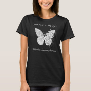 Camiseta Mariposa Su Lucha Es Mi Lucha Depresión Postparto