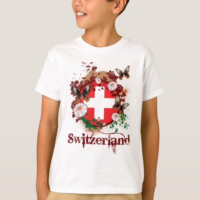 Camiseta Mariposa Suiza (Anverso)