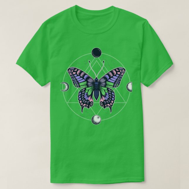 Camiseta Mariposa trigénero (Diseño del anverso)