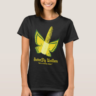 Camiseta Mariposa Unicornio T Mujeres hombres niños