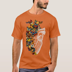 Camiseta Mariposa Vieja Primavera Corazón de Tobe Fonseca