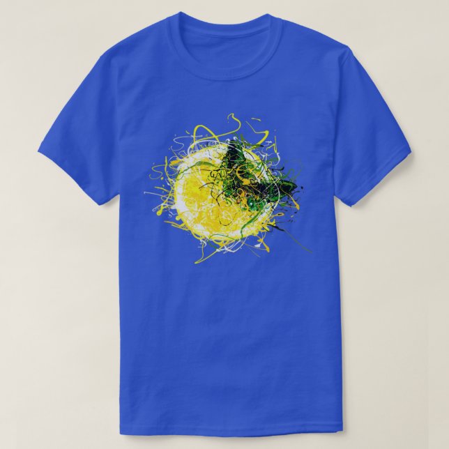 Camiseta Mariposa y limón (Diseño del anverso)