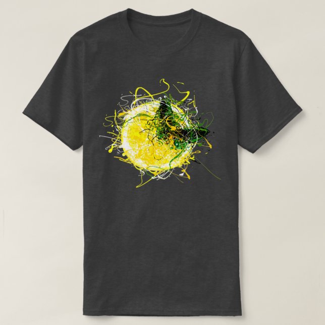 Camiseta Mariposa y limón 1 (Diseño del anverso)