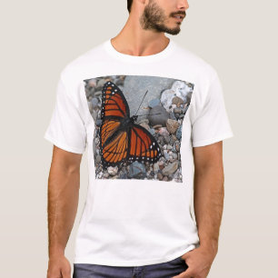 Camiseta Mariposa y piedras