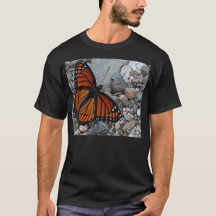 Camiseta Mariposa y piedras