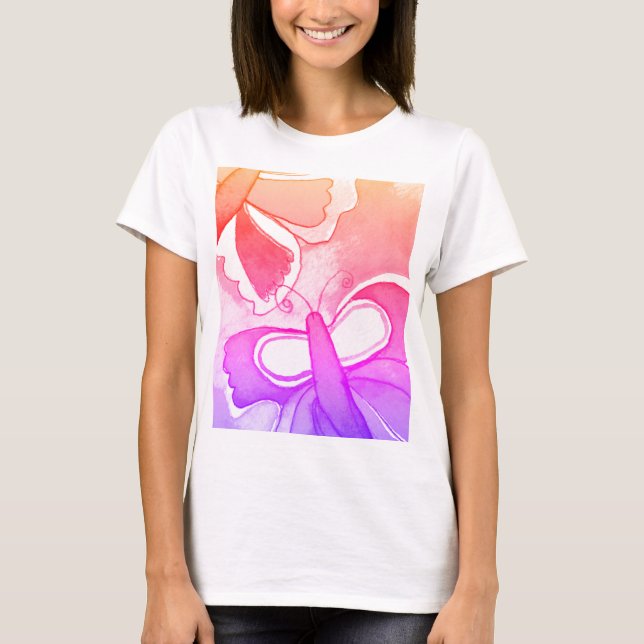 Camiseta Mariposas (Anverso)