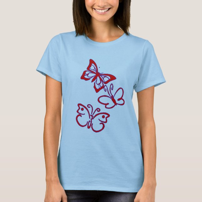 Camiseta Mariposas (Anverso)