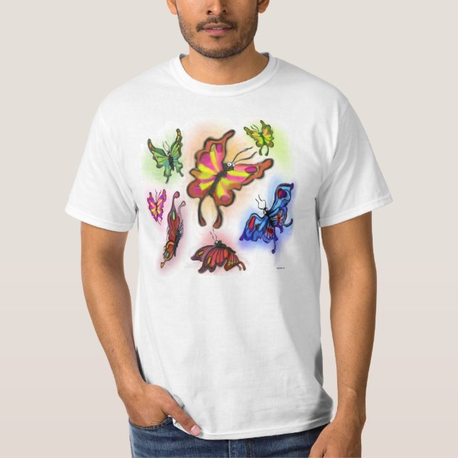 Camiseta Mariposas (Anverso)