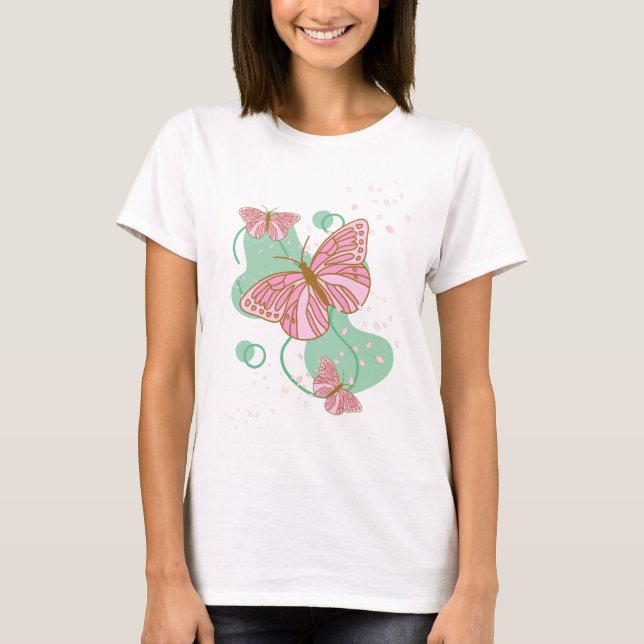 Camiseta mariposas (Anverso)
