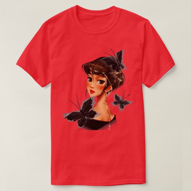 Camiseta Mariposas6 (Diseño del anverso)