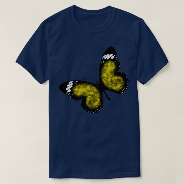 Camiseta mariposas 6 (Diseño del anverso)