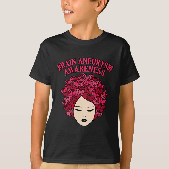 Camiseta Mariposas Apoyo al mes de concientización sobre el (Anverso)