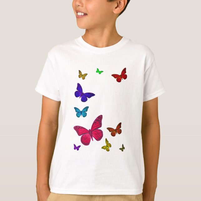 Camiseta Mariposas bailarinas (Anverso)