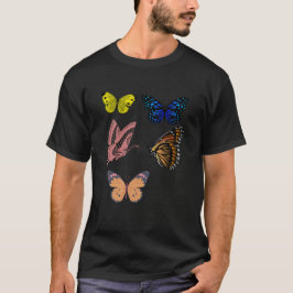 Camiseta Mariposas coloridas
