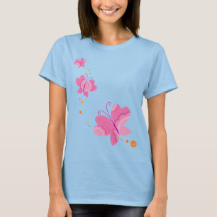 Camiseta MARIPOSAS DE FLUTTERBY:: serie de tres 1