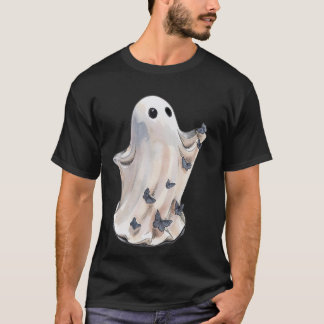 Camiseta Mariposas de Halloween de un solo fantasma
