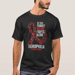 Camiseta Mariposas de la cinta roja del Mes de Concienciaci