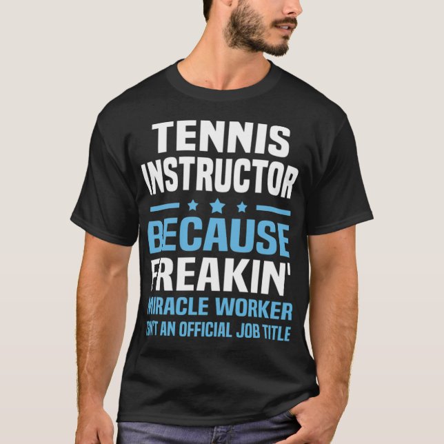Camiseta Mariposas de taza de entrenador de tenis (Anverso)