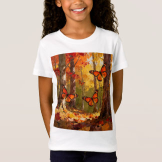 Camiseta Mariposas en el bosque