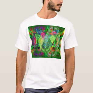 Camiseta Mariposas en la pared