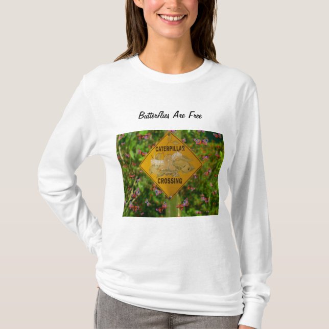 Camiseta Mariposas gratis (Anverso)