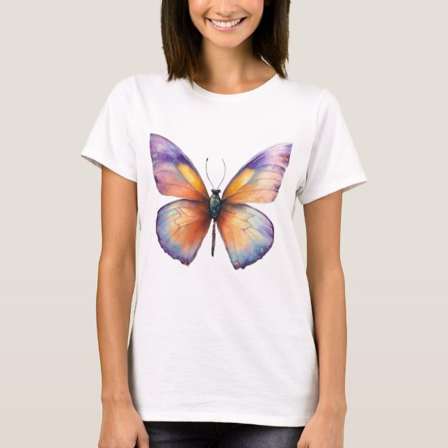 Camiseta Mariposas irlandesas etéreas (Anverso)