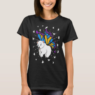 Camiseta Mariposas mágicas inspiran polar animal ártico