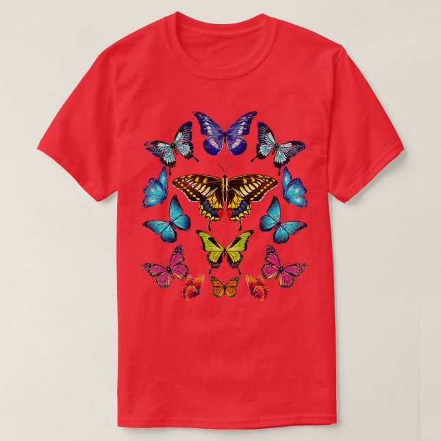 Camiseta Mariposas Mariposa (Diseño del anverso)