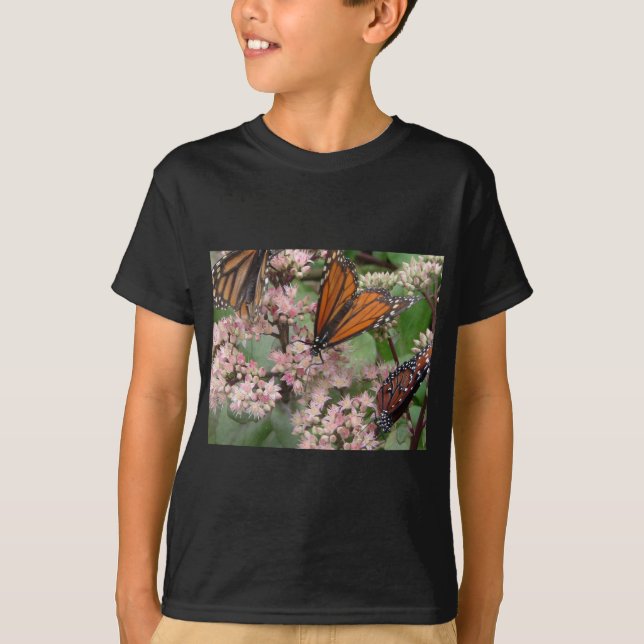 Camiseta Mariposas monarcas (Anverso)