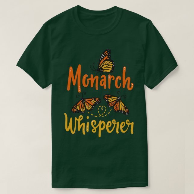 Camiseta Mariposas monarcas Insectos Entomólogos (Diseño del anverso)