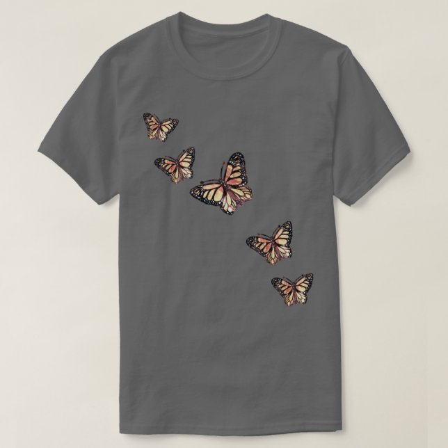 Camiseta Mariposas Monarch de época (Diseño del anverso)