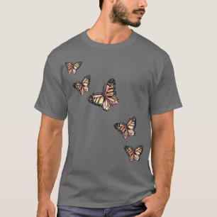 Camiseta Mariposas Monarch de época