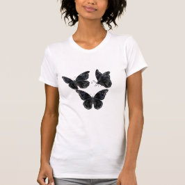 Camiseta Mariposas negras