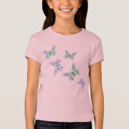 Camiseta Mariposas Pastel