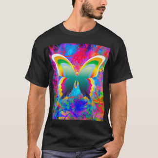 Camiseta Mariposas psicodélicas